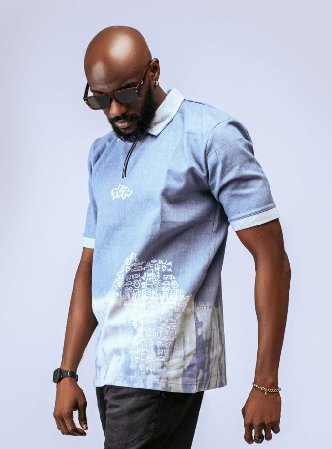jameela Africa denim top