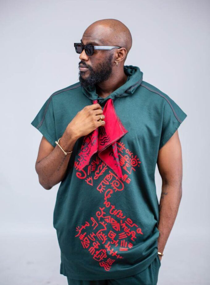 Etana scarf Hoodie set