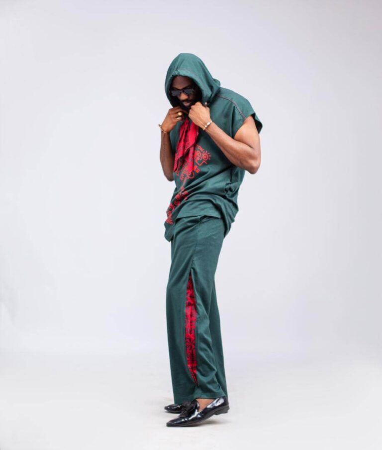 Etana scarf Hoodie set