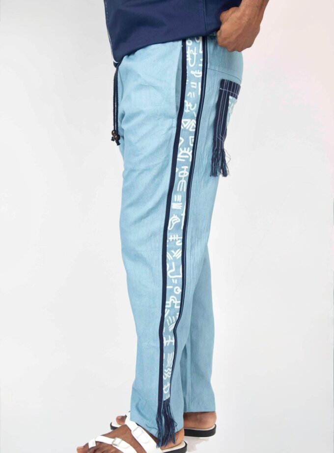ETANA Aso-oke jeans
