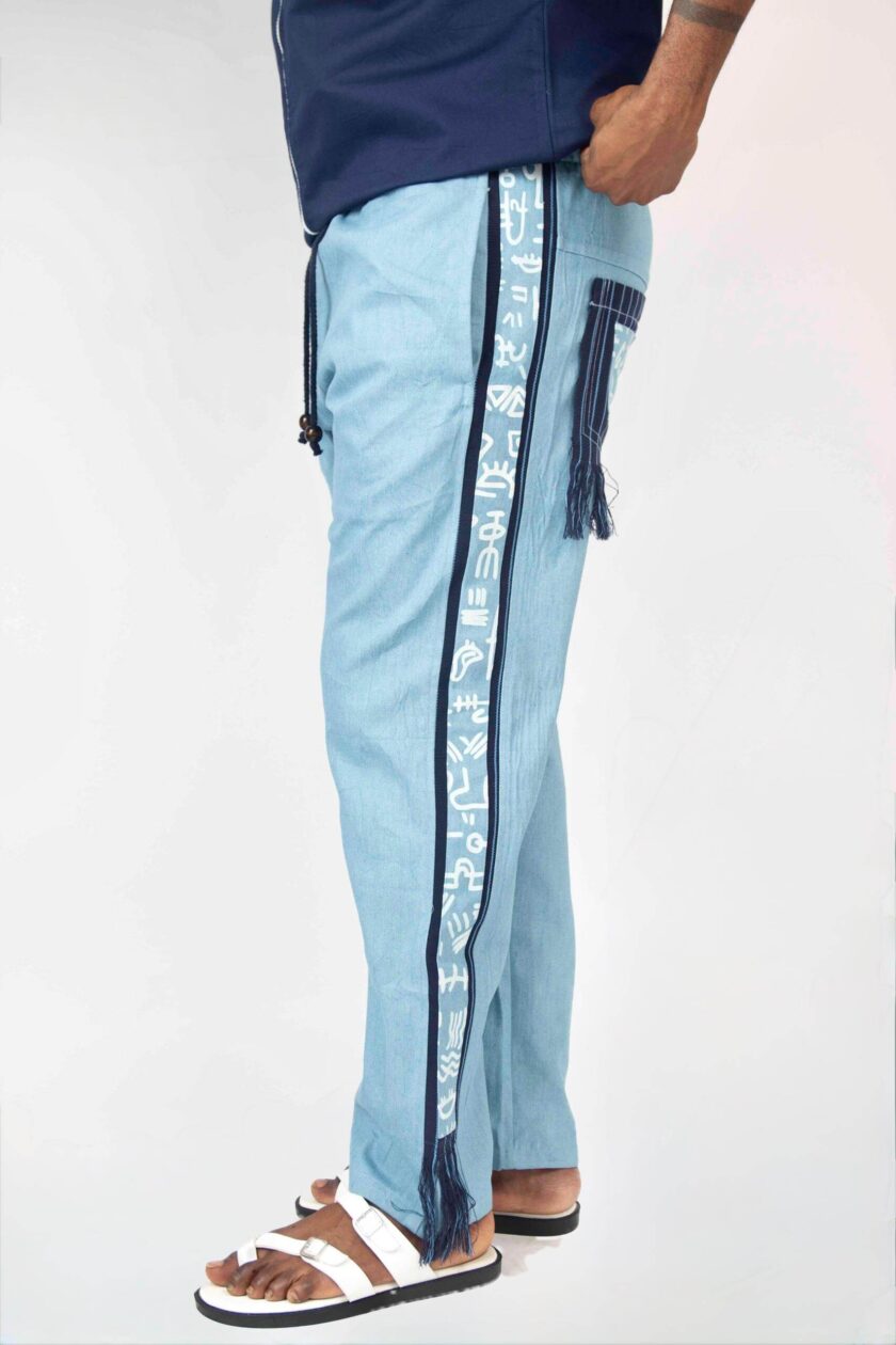 ETANA Aso-oke jeans