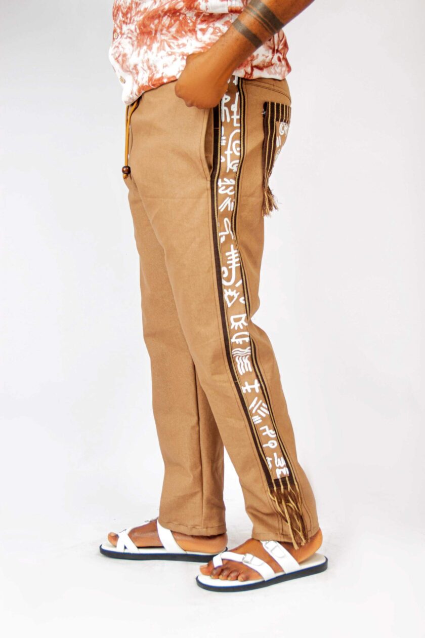 ETANA Aso-oke jeans - Image 2
