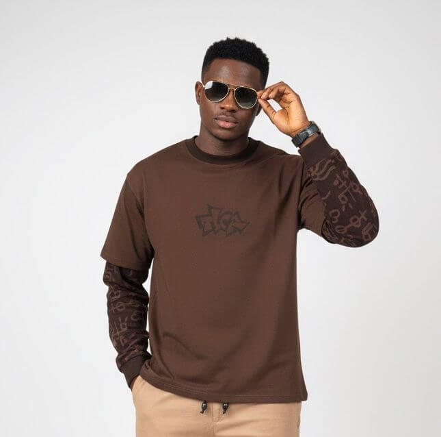 TLCA Double sleeve sweatshirt