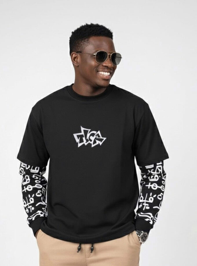 TLCA Double sleeve sweatshirt