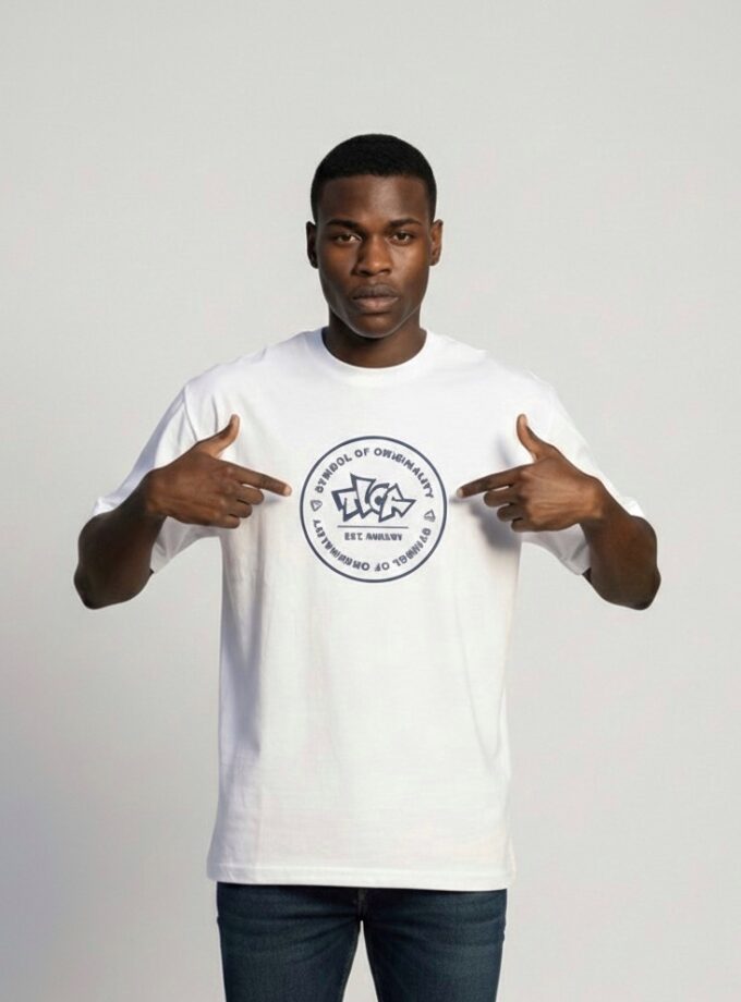 Symbol of originally tee