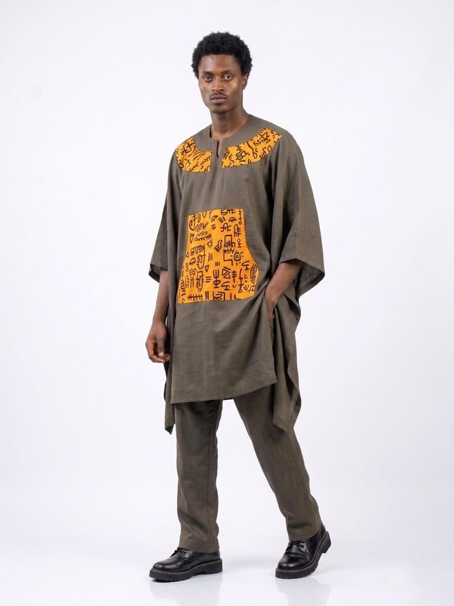 COMC-CULTURAL CIPHER AGBADA - Image 2